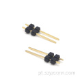 Cabeçalho de pino de 3,0 mm de plástico de duas camadas 2P